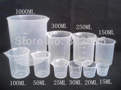1 cubic meter is equal to 1000000 ml, or 4226.7528198649 cup us. 500ml plastiic beaker laboratory measuring cup no handle ...