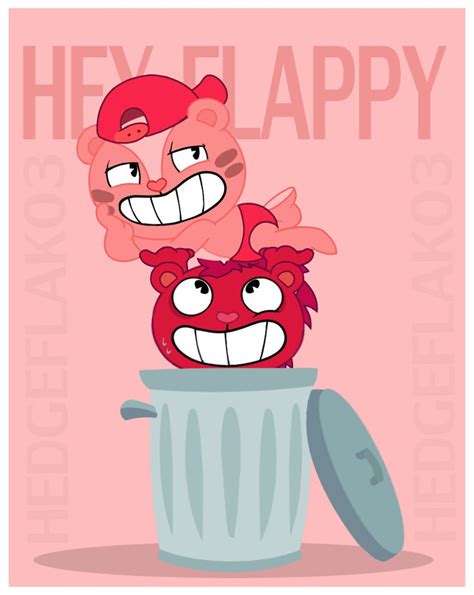 Hey Flappy By Hedgeflak03 On Deviantart Happy Tree Friends Flippy