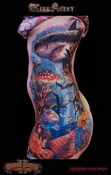 Not Much For Marine Life Tattoos Usually But This Art