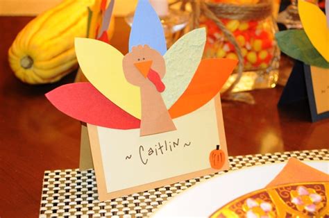 Tap the picture to watch the story. Be Different...Act Normal: Paper Turkey Place Cards ...
