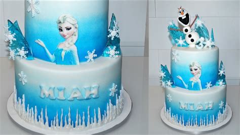 Frozen party ideas — wonder kids. Cake decorating tutorials | how to make an ELSA FROZEN ...