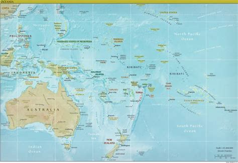 landkarten vom kontinent australien und ozeanien maps of oceania