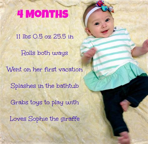 They're the perfect presents for both 6. 4 Months | Baby month by month, 4 month baby, 4 months