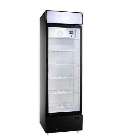 200l Upright Glass Door Cooler Glass Door Beverage Cooler Commercial Display Fridge China