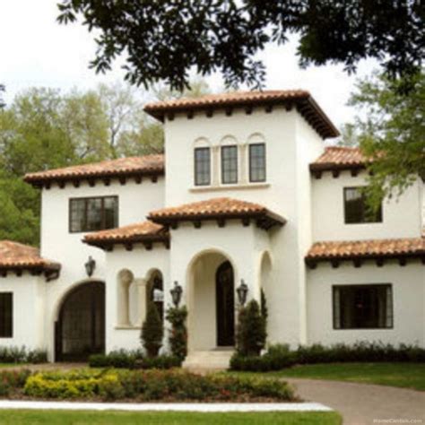 Spanish Style Exterior Paint Colors 14 Mediterranean Homes Exterior
