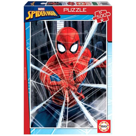 Educa Borras Spiderman Marvel 500 Pieces Multicolor Kidinn