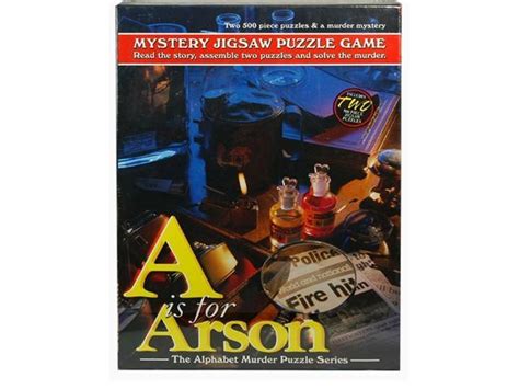 See more ideas about jigsaw puzzles, jigsaw, mystery. A is for Arson Murder Mystery Jigsaw Puzzle: 1000 Pcs ...