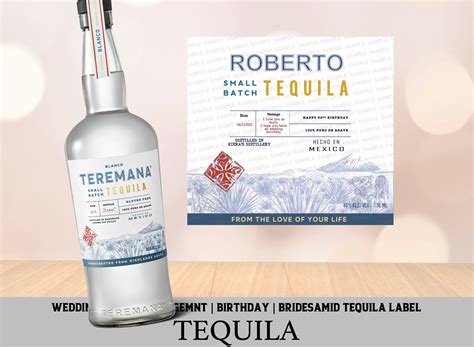 Tequila Label Printable