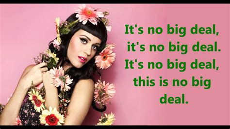 Katy Perry This Is How We Do Lyrics Youtube
