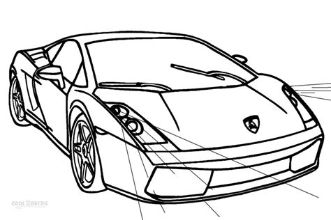 Printable Lamborghini Coloring Pages For Kids Cool2bkids