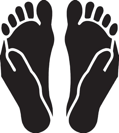 Premium Vector Footprints Of Inspiration Feet Vector Icon Logo Design