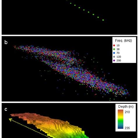 MBI images of the seabed estimated using data from multifrequency ...