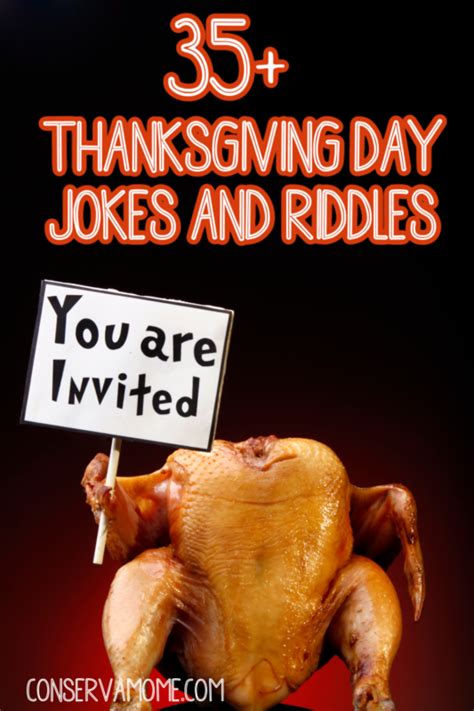 35 Thanksgiving Day Riddles And Jokes Conservamom