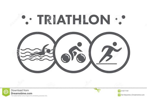 Graphic resources for free download. Triathlon Logo And Icon. Swimming, Cycling, Running ...