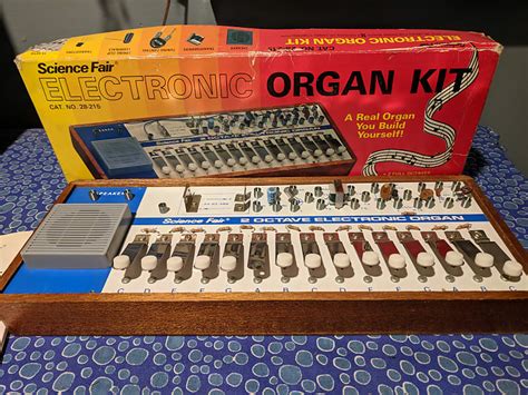 Radio Shack Science Fair Electronic Organ Kit Reverb