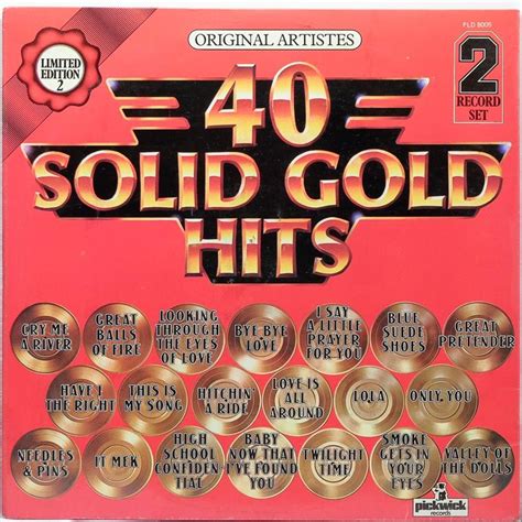 various 40 solid gold hits raw music store