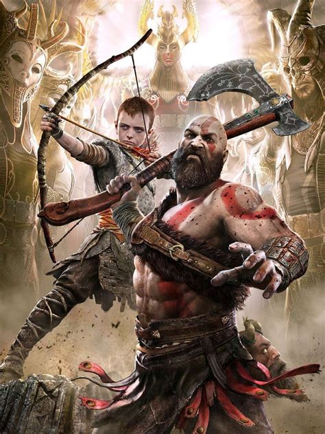 The god of war series is a series of video games centered around greek mythology and, following the conclusion of god of war iii , norse mythology as well. God of War: Kratos and Atreus Face the Valkyries in ...