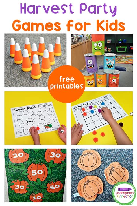 5 Harvest Party Games For Kids The Kindergarten Connection