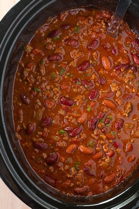 Slow Cooker Chili Best Chili Ever Cooking Classy