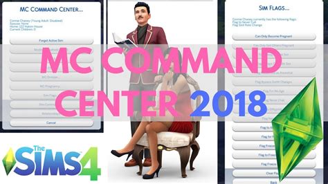 Keep in mind that the mc_cmd_center.ts4script is always required. MC COMMAND CENTER!! 2018 - O MELHOR MOD #The Sims 4 - YouTube