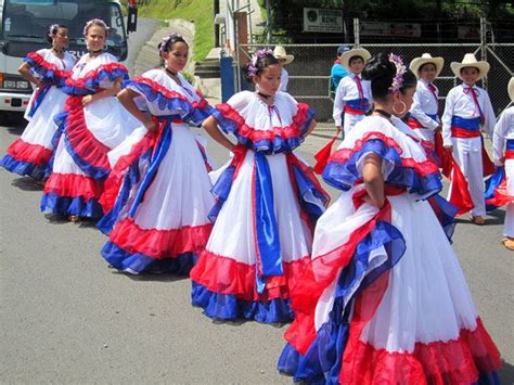 costa rica independence day costa rica traditional outfits folk dresses