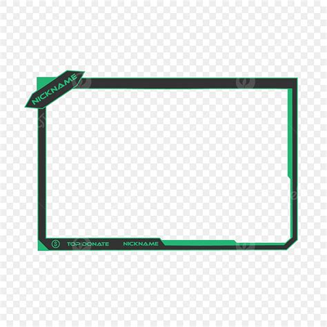 Twitch Overlay Vector Design Images Twitch Overlay Facecam Twitch