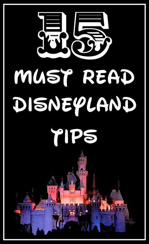 15 Must Know Disneyland Tips