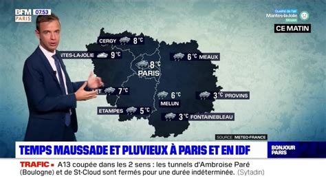 Météo Paris Ile De France Du 25 Octobre Temps Maussade Et Pluvieux à