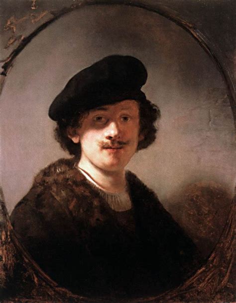Rembrandt Harmenszoon Van Rijn Self Portrait 1634 Oil On Panel 71 X 55