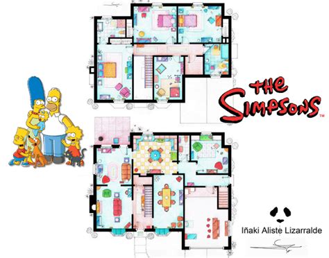 Simpsons House Floor Plan Floor Roma