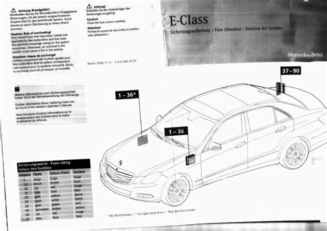 2007 mercedes benz ml350 fuse chart barta innovations2019 org. Fuse Chart 2010 E350 - MBWorld.org Forums