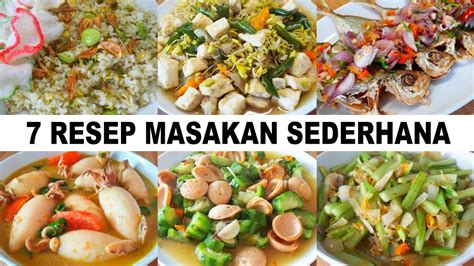 Resep Masakan Sederhana Dan Enak Untuk Seminggu Tutorial