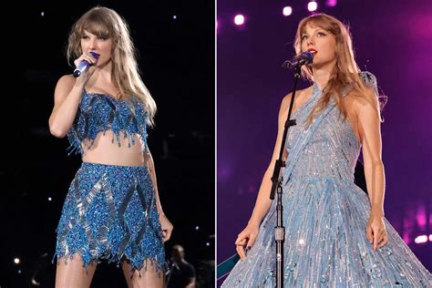 Taylor Swift Wears 5 Blue Outfits Inspired by ‘1989’ on Eras Tour