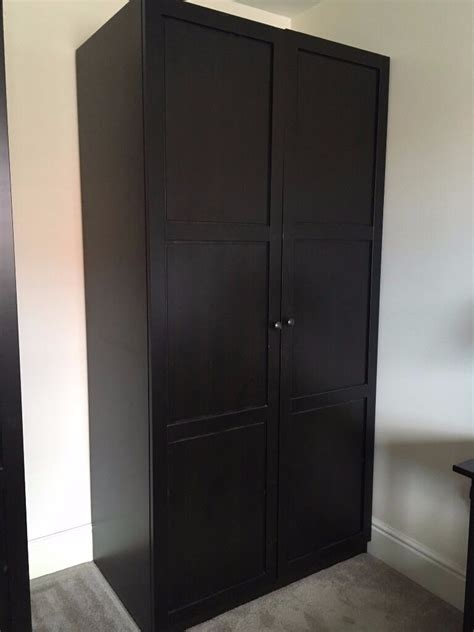 Just visit the bedroom department on the ikea website, go to the pax planner and start making a wardrobe uniquely designed for you by you. Ikea Pax Double Wardrobe Carcass with Bergsbo Doors, brown ...