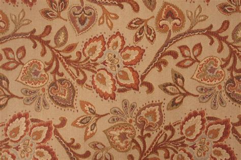 M9111 5181 Tapestry Upholstery Fabric In Harvest