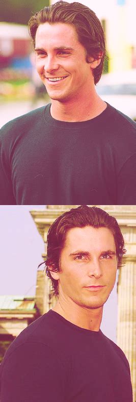 Christian Balesmile And The World Smiles With You Christian Bale