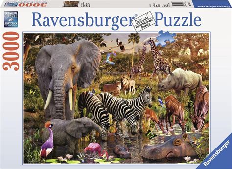 Ravensburger Puzzel Afrikaanse Dierenwereld Legpuzzel