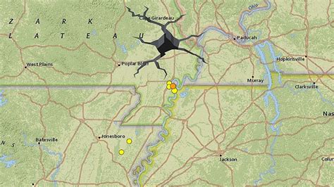 See A Swarm Of 7 Earthquakes On The New Madrid Fault This Week