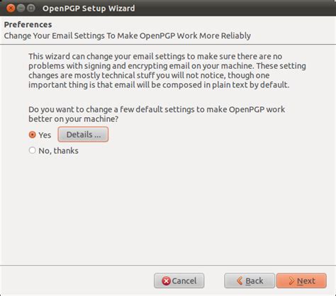 Then select cmd+c to copy the address. /chapter: Create-Your-Pgp-Keys / Encrypt your Email with GPG
