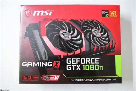Msi Geforce Gtx 1080 Ti Gaming X Graphics Card Review