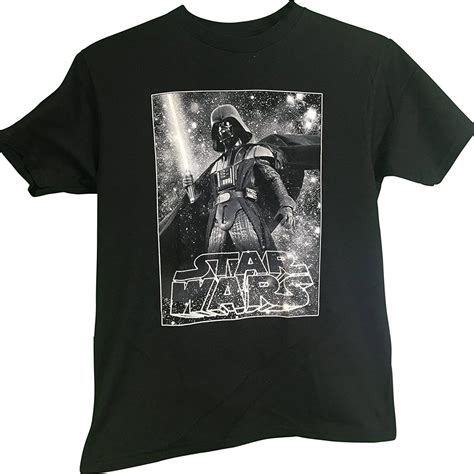 Hybrid Apparel Star Wars Darth Vader Lightsaber Youth T Shirt Black