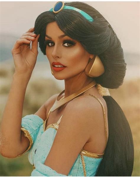Princess Jasmine Costume Wig A True Enchantment Original Etsy