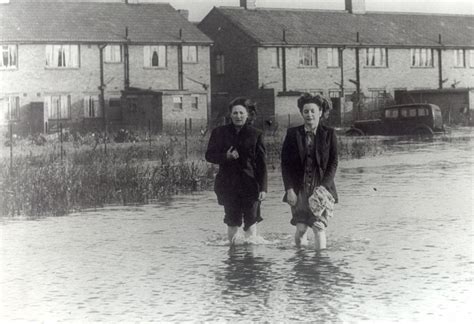 It is the worst using rare original film, discover the stories behind the disastrous floods, including: Floods in Canning Town. 1953. | London history, East ...