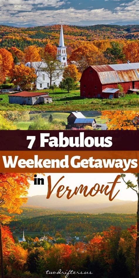 The cool, crisp air is perfect for those wanting a quick getaway that doesn't require long travel time. 7 Perfect Spots for a Vermont Weekend Getaway | Vermont ...