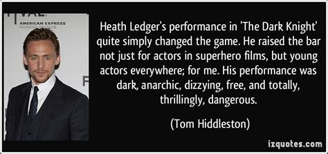 Had i listened to my agent, i'd be running around in tights, climbing. Heath Ledger Dark Knight Quotes. QuotesGram