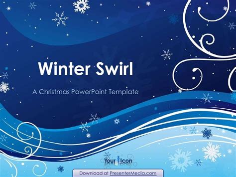 Free Winter Themed Powerpoint Templates Printable Templates