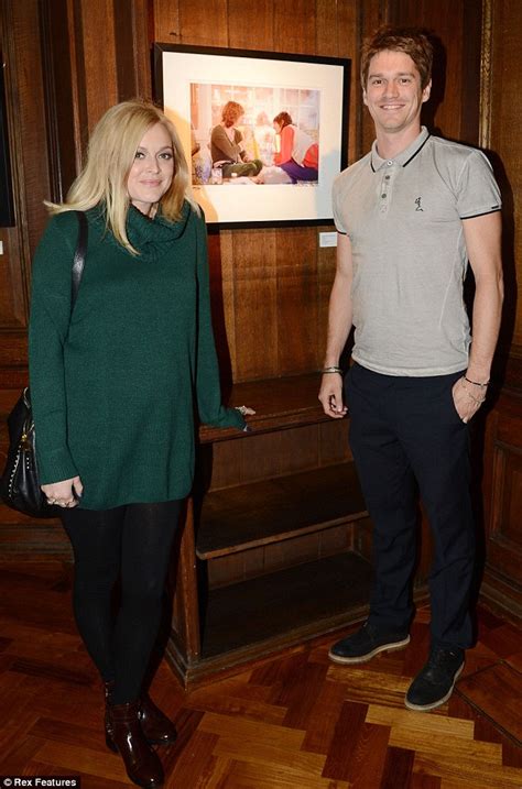 Jesse Wood Shows Fearne Cotton Touching Photographs Of His Late Mother