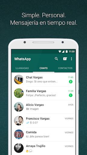 Whatsapp Messenger Descargar Gratis