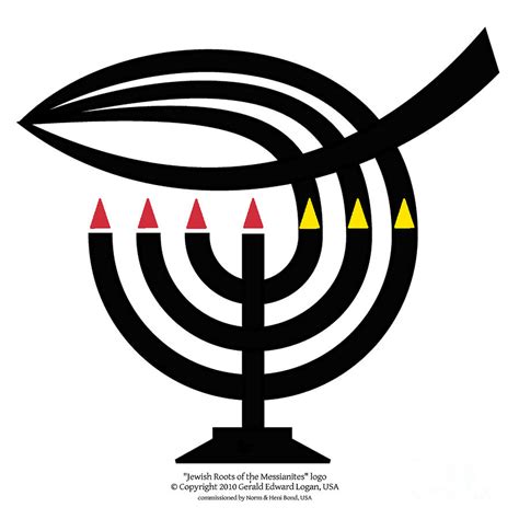Messianic Logo Artwork Digital Art By Gerald Maclennon