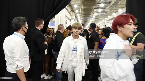 Jongho Of Ateez Attends The 2019 Kcon New York At The Jacob K Javits